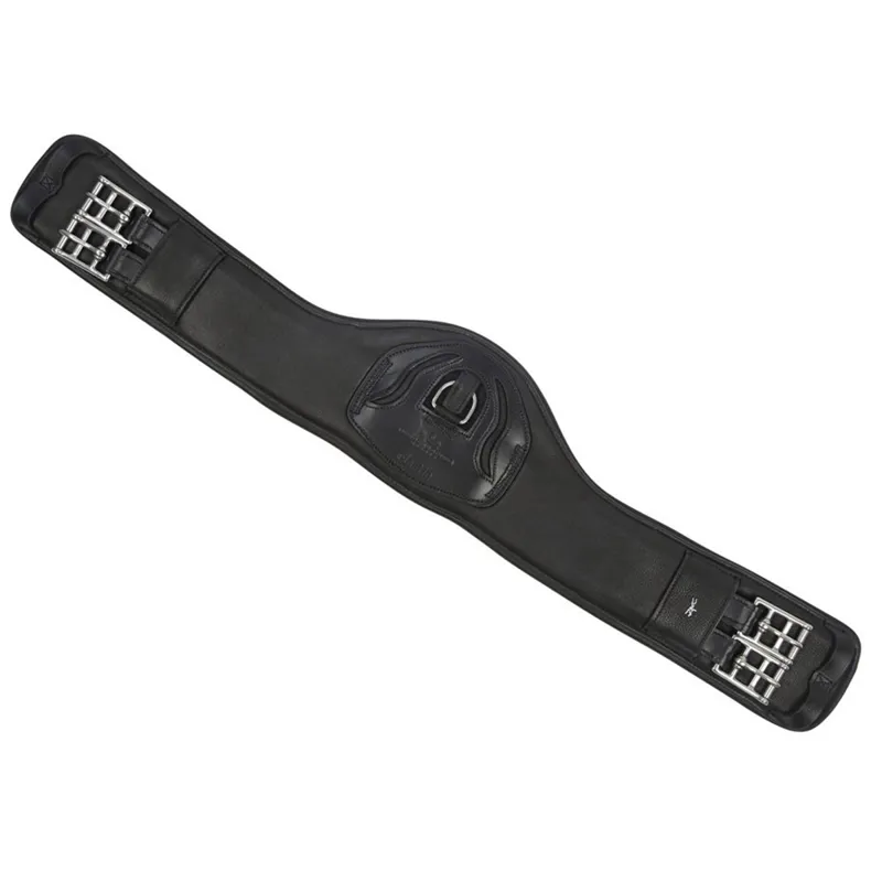Schockemohle Pittsburgh Short Dressage Girth - Black/Silver