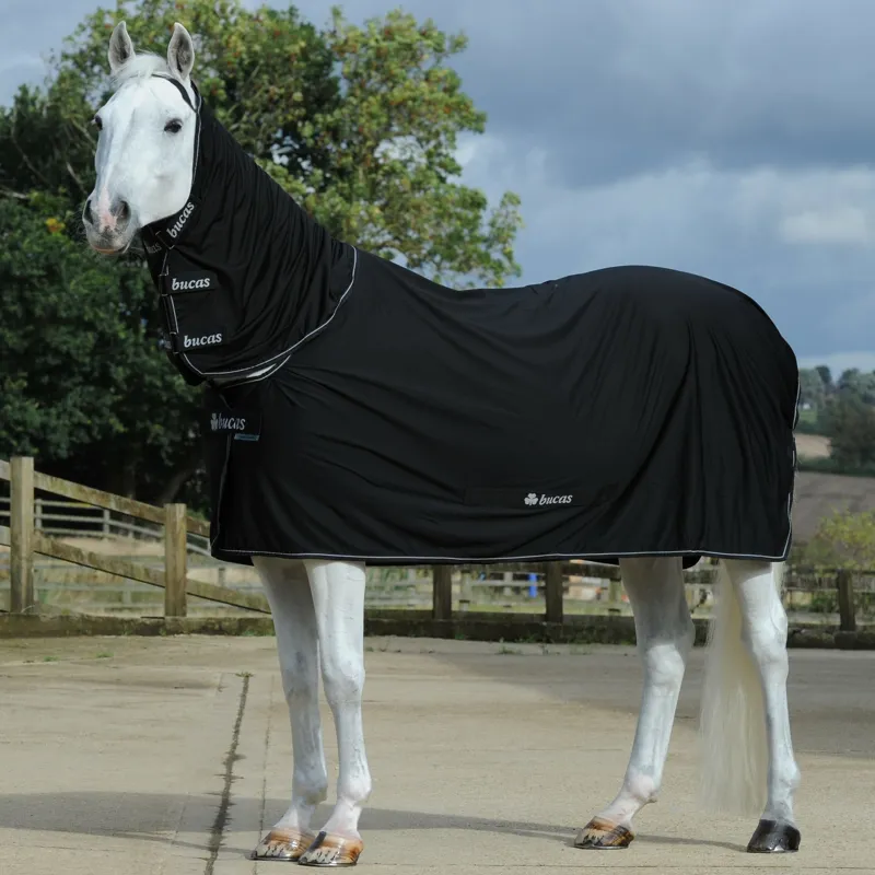Bucas Power Cooler Detachable Neck Rug - Black-1