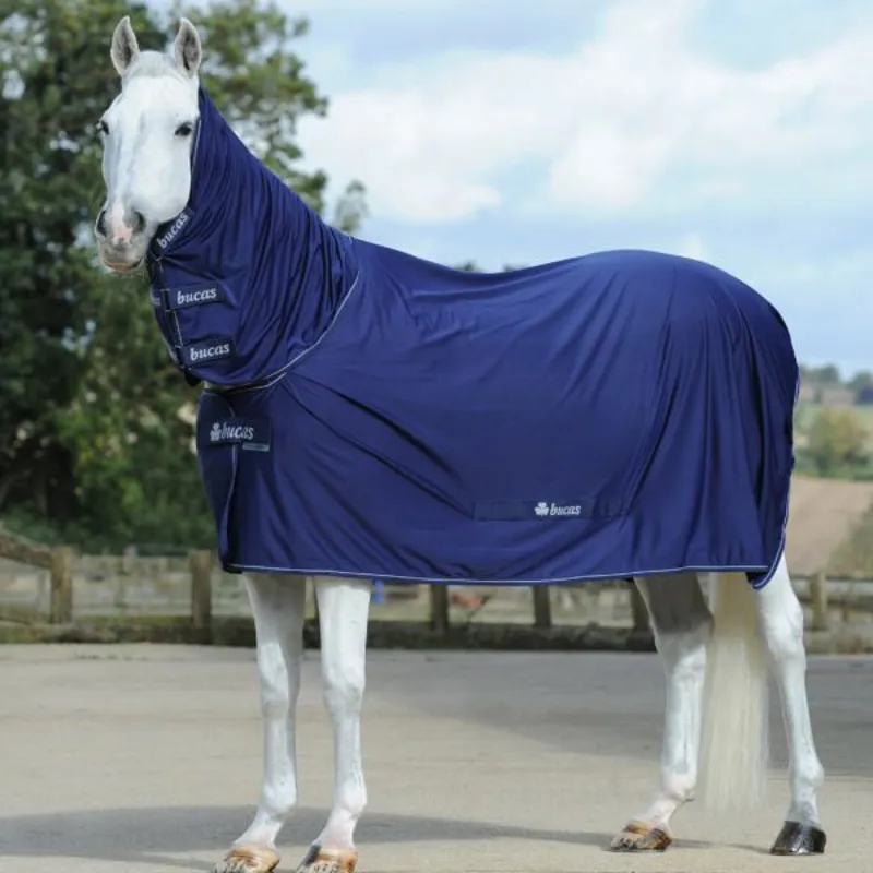Bucas Power Cooler Detachable Neck Rug - Navy-1