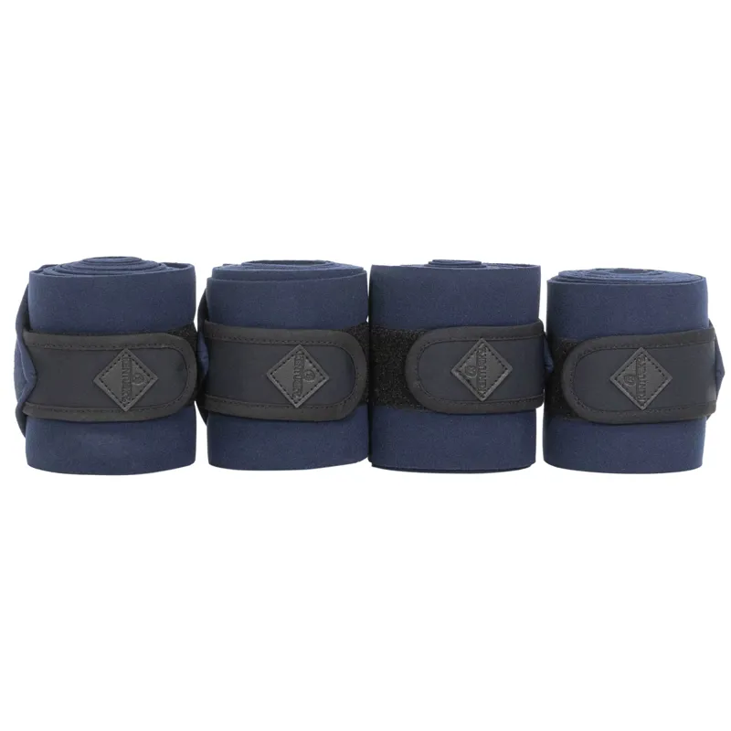 Kentucky Polar Fleece Vegan Wool Show Bandages - Navy