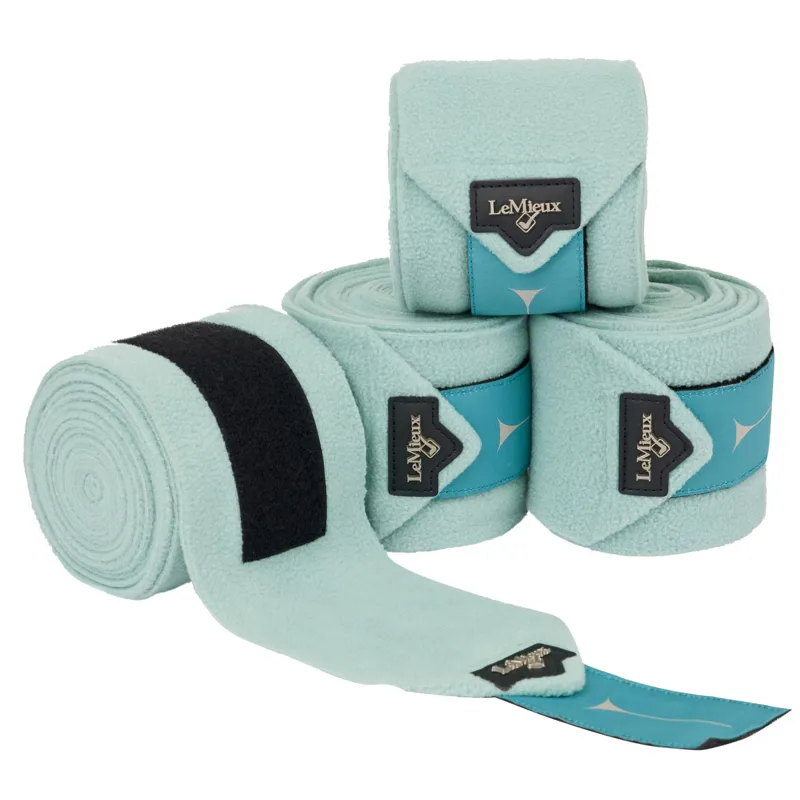 LeMieux Luxury Polo Bandages - Aqua