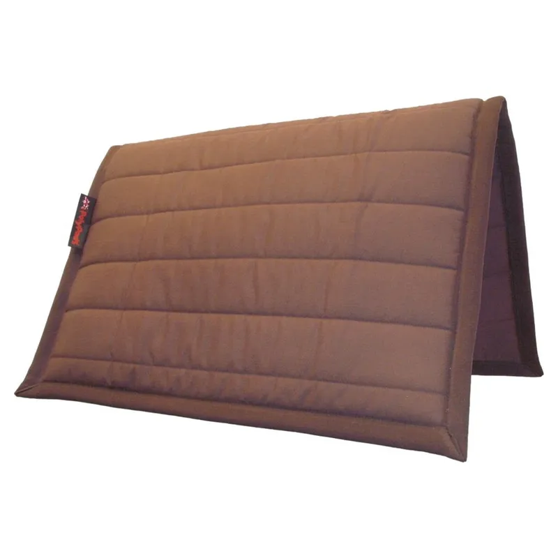 PolyPads Classic Single Saddlepad - Brown-1