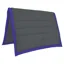 PolyPads Classic Single Saddlepad - Grey/Purple