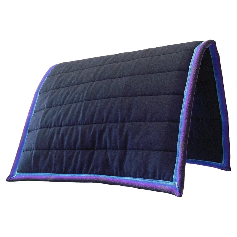 PolyPads Classic Single Saddlepad - Navy/Atlantic Purple-1