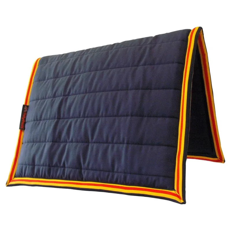 PolyPads Classic Single Saddlepad - Navy/Newmarket-1