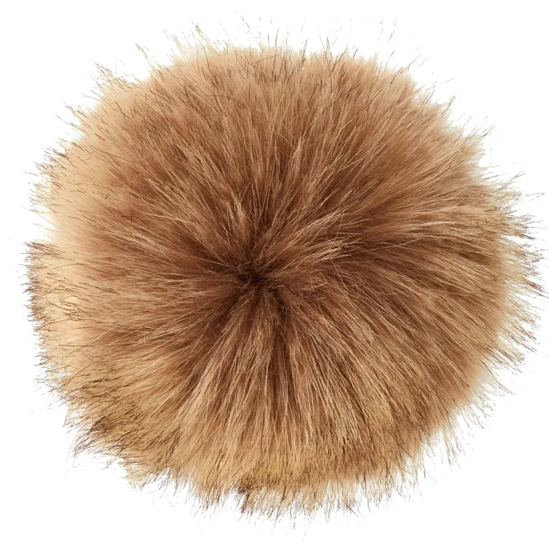LeMieux Hat Cover Pom Pom - Brown