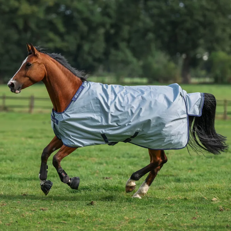 Bucas Power 300g Extra Standard Neck Turnout Rug - Silver