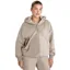 Aztec Diamond Premium Full Zip Womens Hoodie - Nude