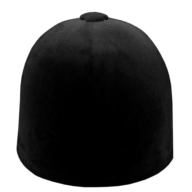 Equetech Premium Velvet Show Hat Silk - Black-1