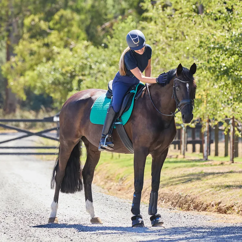 Weatherbeeta Prime Air-Tech All Purpose Saddlecloth - Dark Turquoise-10