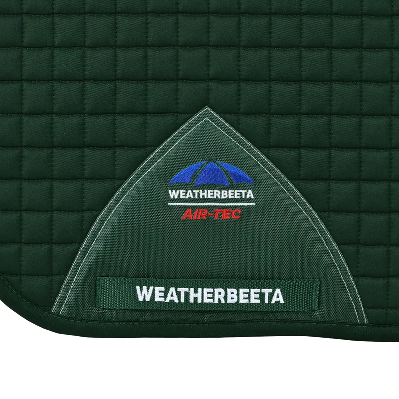Weatherbeeta Prime Air-Tech Dressage Saddlecloth - Forest Green-1