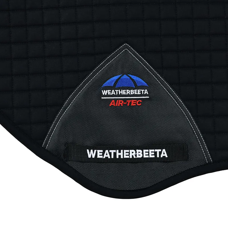 Weatherbeeta Prime Air-Tech Jump Saddlecloth - Black-3