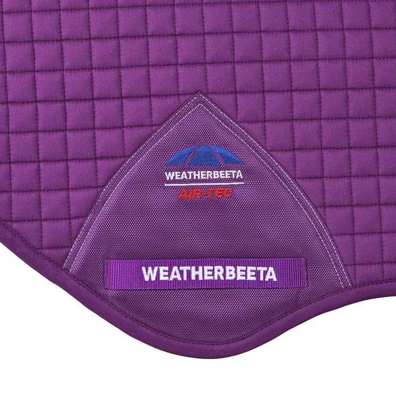 Weatherbeeta Prime Air-Tech Jump Saddlecloth - Violet-3