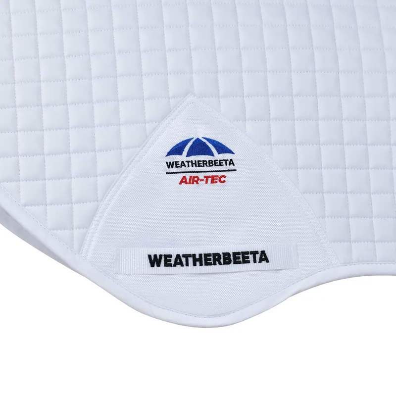 Weatherbeeta Prime Air-Tech Jump Saddlecloth - White-3