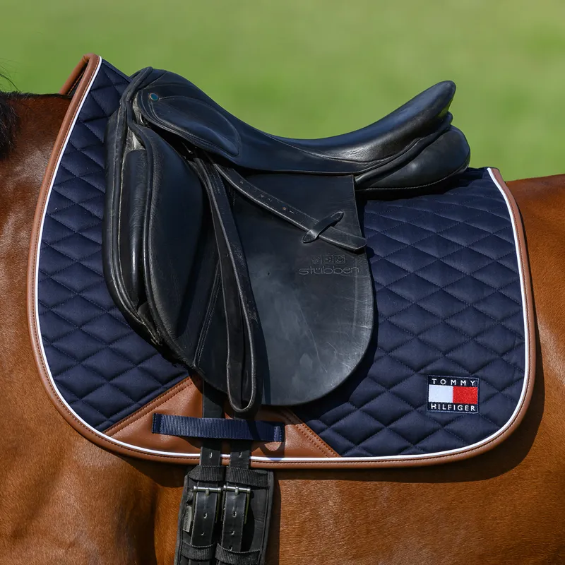 Tommy Hilfiger Princeton Dressage Saddlecloth - Desert Sky-1