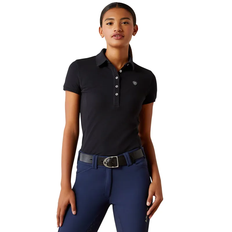 Ariat Prix 3.0 Ladies Polo Shirt - Black