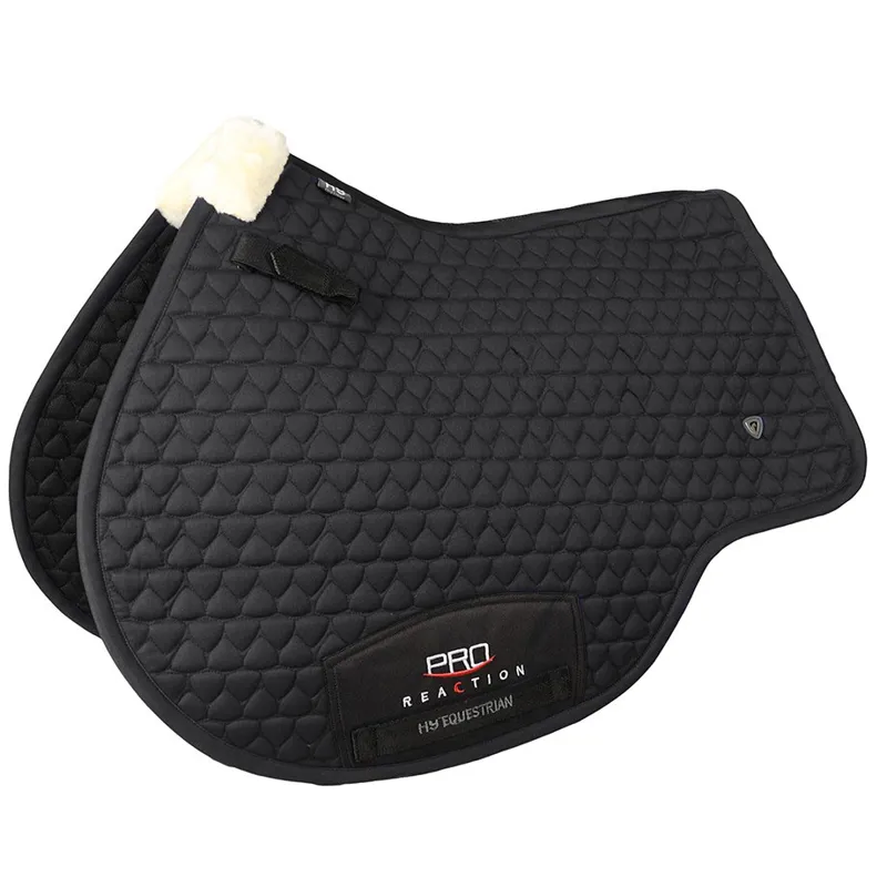 Hy Equestrian Pro Reaction Close Contact Saddlecloth - Black