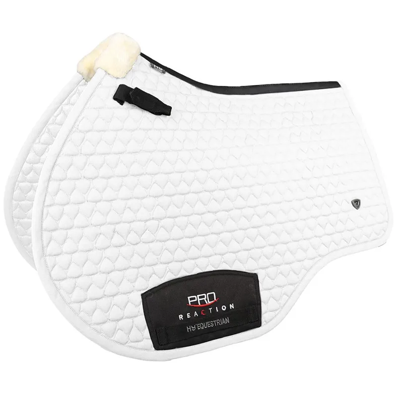 Hy Equestrian Pro Reaction Close Contact Saddlecloth - White