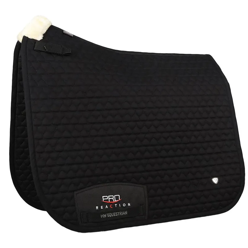 Hy Equestrian Pro Reaction Dressage Saddlecloth - Black