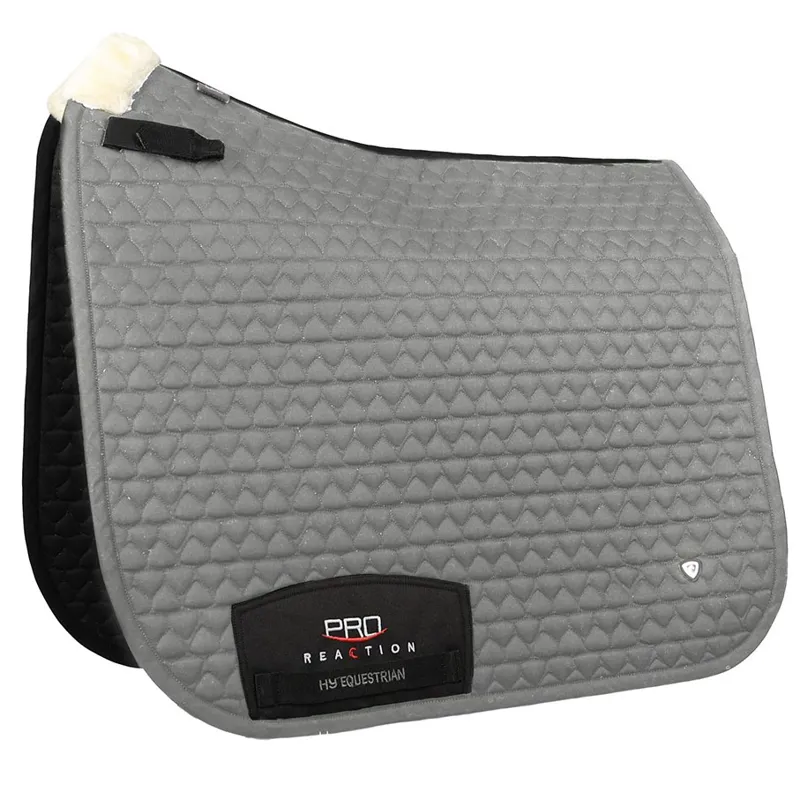 Hy Equestrian Pro Reaction Dressage Saddlecloth - Grey