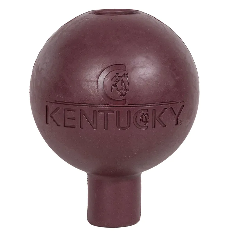 Kentucky Lead Rope Clip Protection Ball - Bordeaux-1