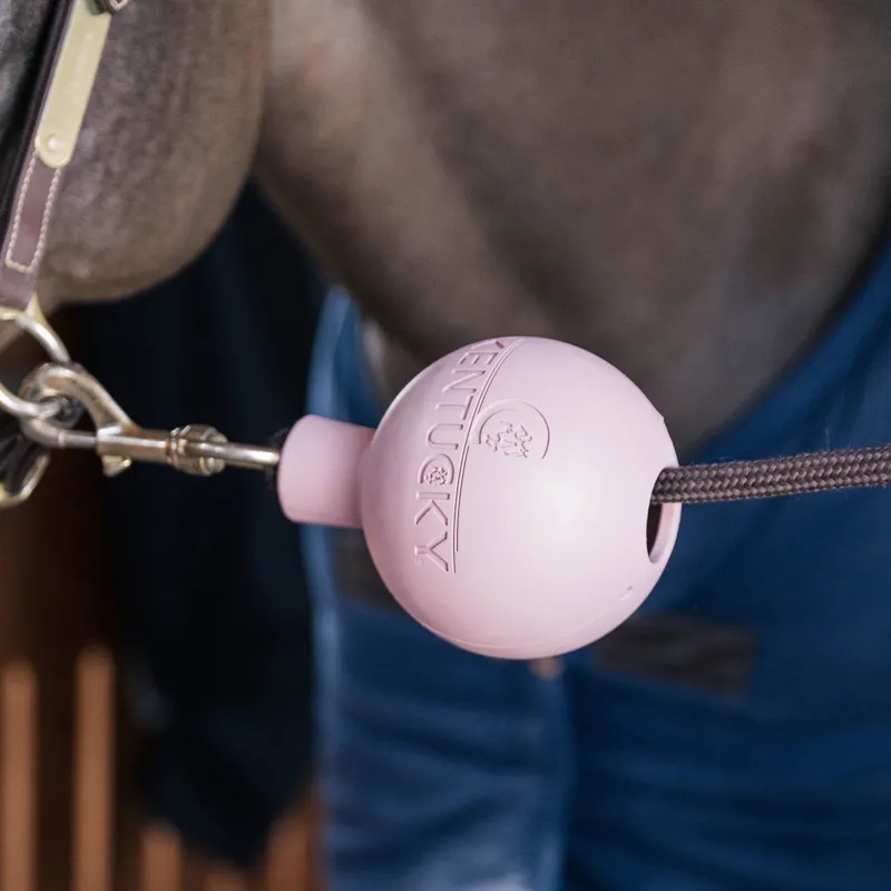 Kentucky Lead Rope Clip Protection Ball - Old Rose
