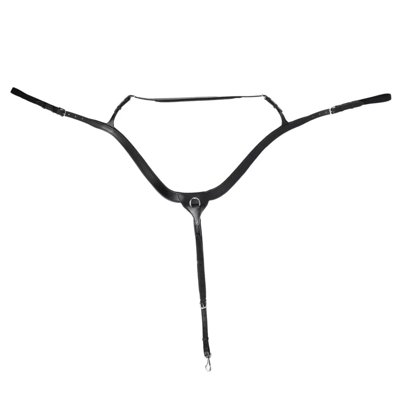 QHP Breastplate with Long Bridge - Black