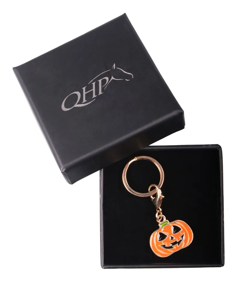 QHP Halloween Bridle Charm - Pumpkin-1