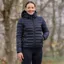 Covalliero Womens Quilted Jacket - Dark Navy