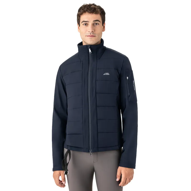 Equiline Exot Mens Airbag-Compatible Softshell Jacket - Navy