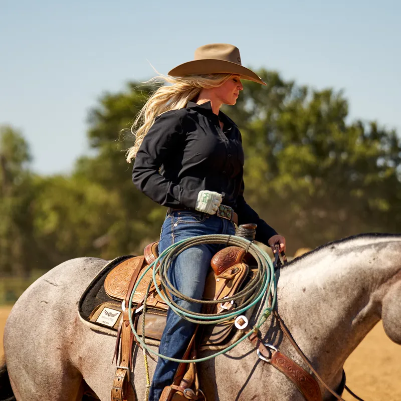 Ariat R.E.A.L Perfect Rise Rosa Womens Boot Cut Jeans - Lita-4