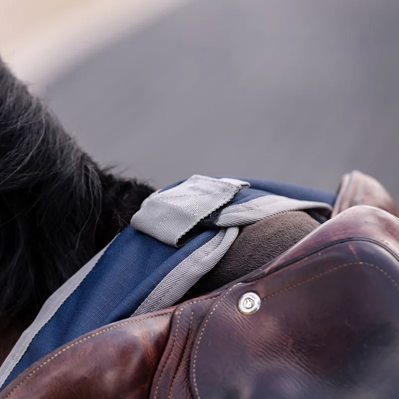 Amigo Ripstop Waterproof Exercise Sheet - Navy/Titanium Grey-4