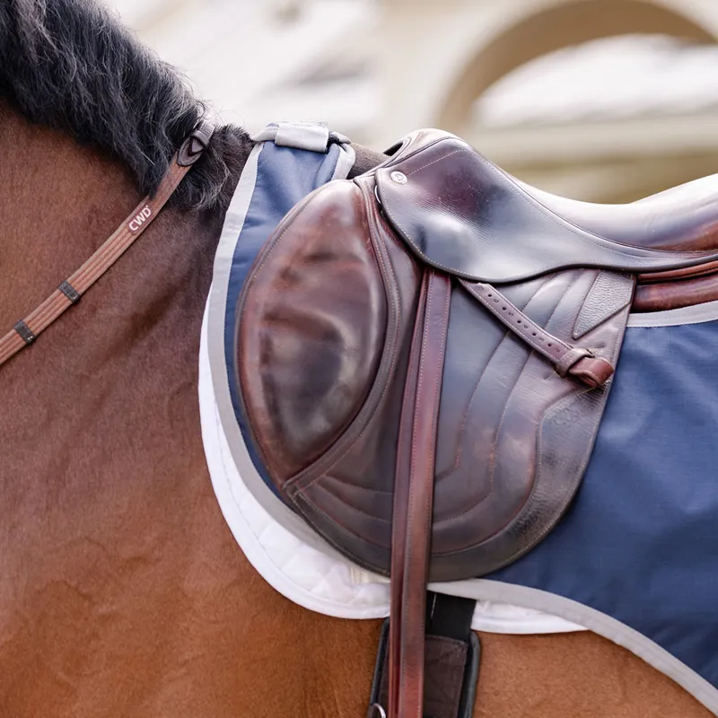 Amigo Ripstop Waterproof Exercise Sheet - Navy/Titanium Grey-2