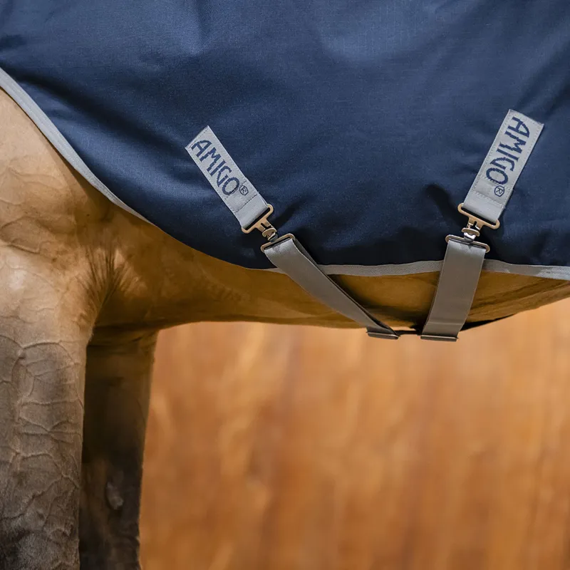 Amigo Ripstop 900D 100g Walker Rug - Navy/Titanium Grey-6