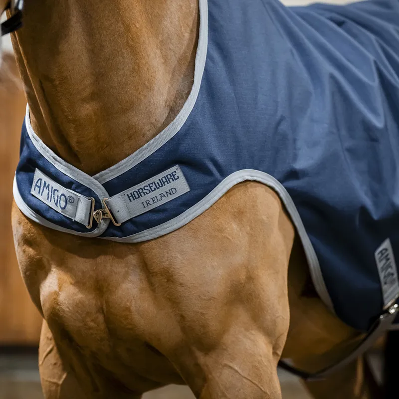 Amigo Ripstop 900D 100g Walker Rug - Navy/Titanium Grey-4