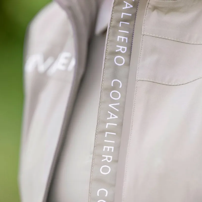 Covalliero Ladies Waterproof Rain Jacket - Beige-9