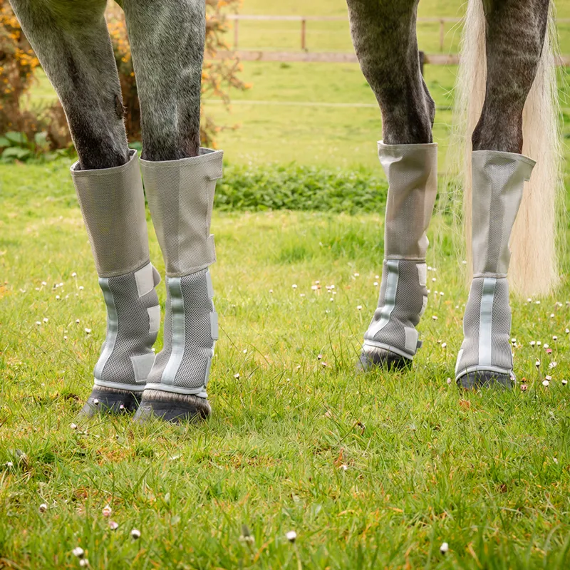 Rambo Tech-Fit Fly Boots - Silver-1