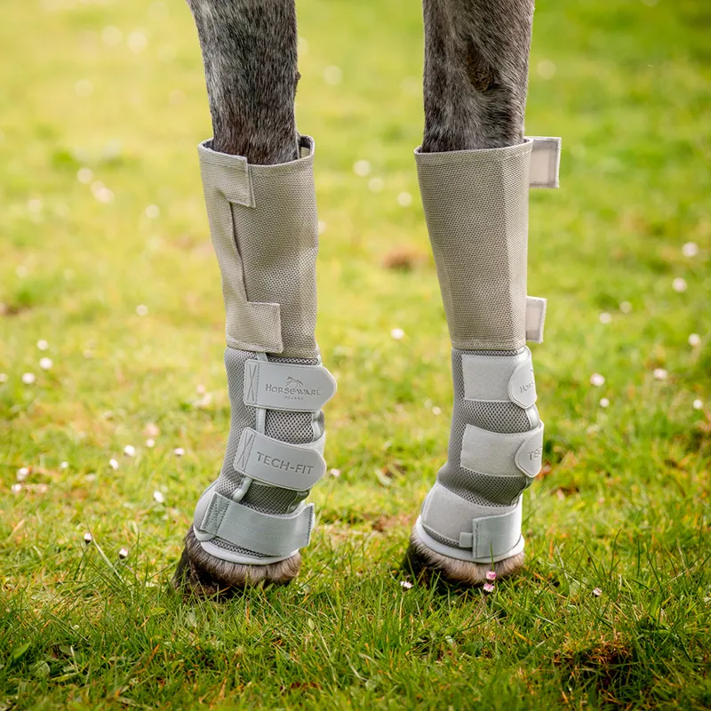 Rambo Tech-Fit Fly Boots - Silver-2