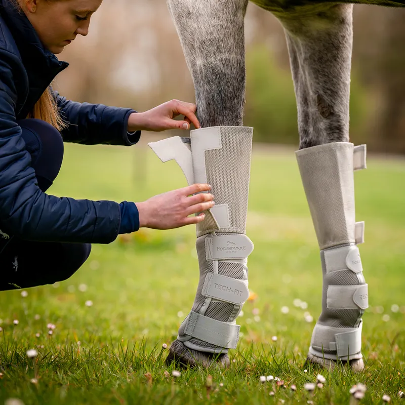 Rambo Tech-Fit Fly Boots - Silver-3