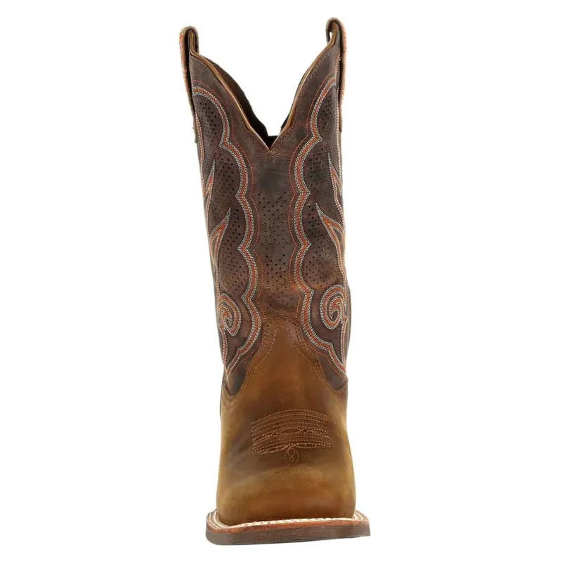 Durango Rebel Pro Ladies Western Boots - Distressed Cognac-5