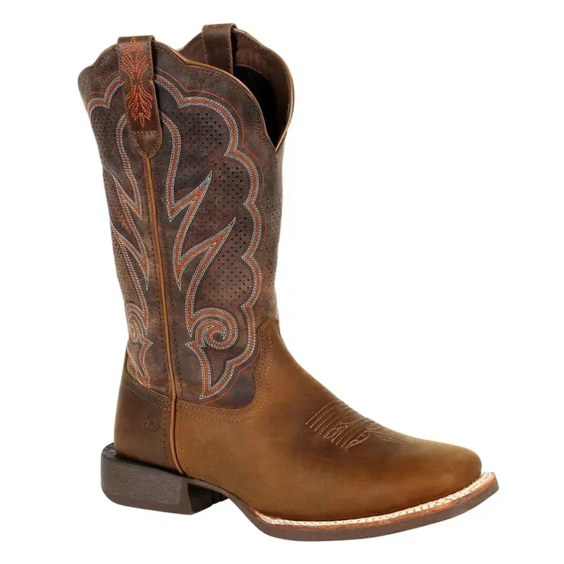 Durango Rebel Pro Ladies Western Boots - Distressed Cognac