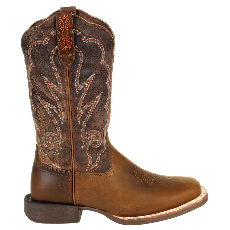 Durango Rebel Pro Ladies Western Boots - Distressed Cognac-1