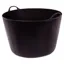 Red Gorilla Tubtrug Flexible Extra Large 75L Bucket - Black