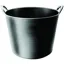 Red Gorilla Tubtrug Flexible Large 38L Bucket - Black