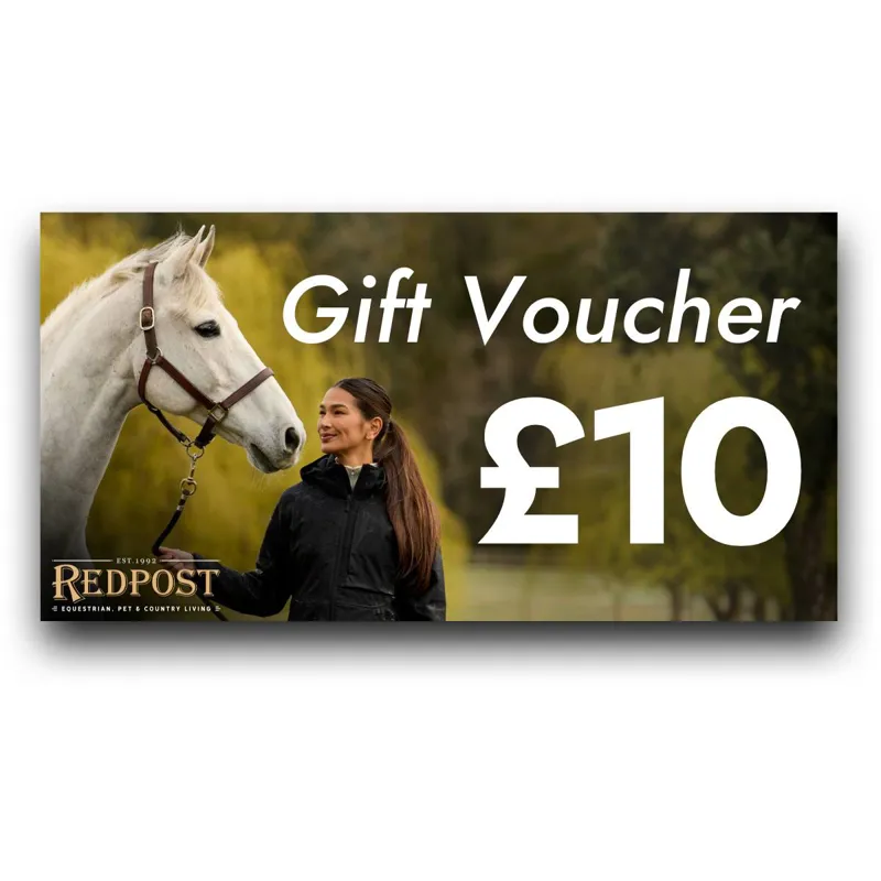 Redpost Equestrian Gift Voucher - Emailed - 10 Pounds