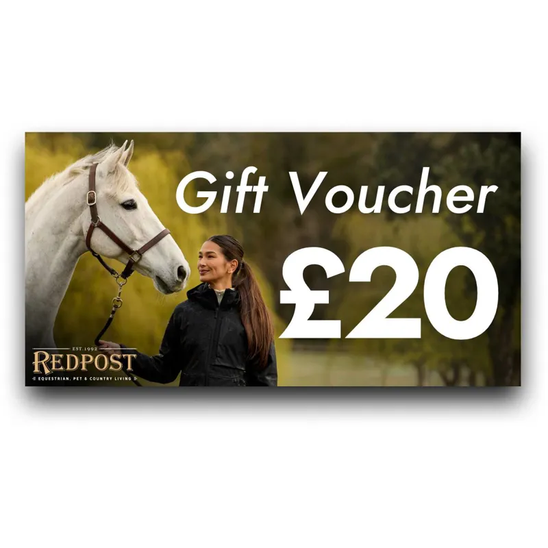 Redpost Equestrian Gift Voucher - Emailed - 20 Pounds