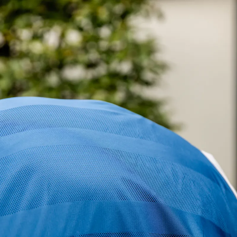 Horseware Ionic Mesh Cooler Rug - Imperial Blue/Silver/Navy-1