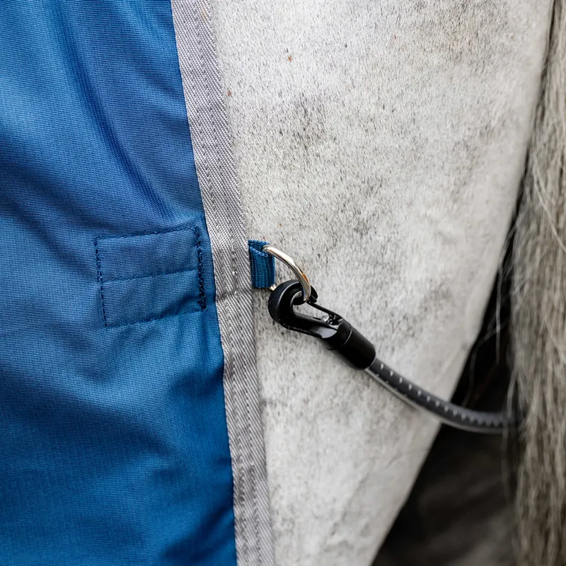 Horseware Ionic Mesh Cooler Rug - Imperial Blue/Silver/Navy-7