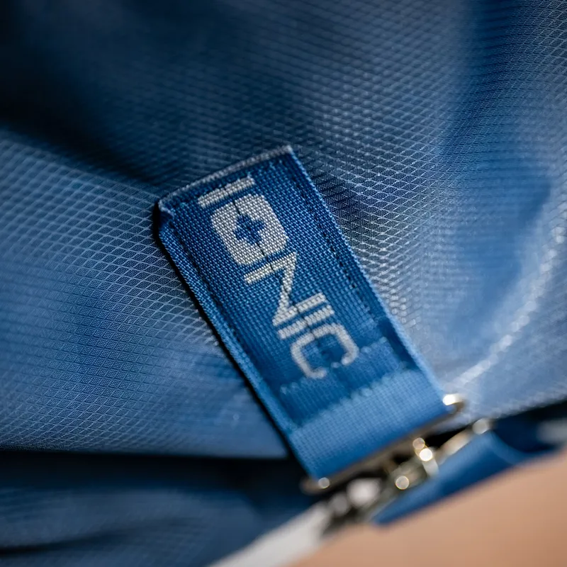 Horseware Ionic 50g Standard Neck Stable Rug - Imperial Blue/Silver-1