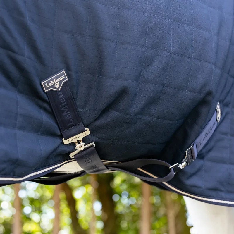 LeMieux Kudos Luxe Lined 100g Stable Rug - Navy-3